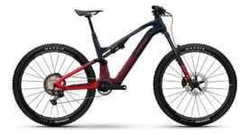 Vtt electrique tout suspendu haibike lyke cf 11 sram gx 12v 430wh 29   bleu rouge 2024