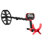 Minelab Vanquish 340 Détecteur de Métaux Multi-Fréquences Auto-Sélection pour Adultes avec V10 10 "x7 Double-D Waterproof Coil (3 Modes de Détection)