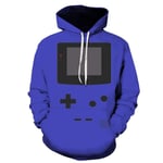 YU-K Autumn and Spring Pullover Hoodie Hooded Unisex Mens Ladies Hooded Sweatshirts Wireless Controller for PlayStation PS4 Video Gamepad Design for Teen Hooded Jacket/C / 6XL