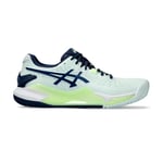 ASICS Women's Gel-Resolution 9 Clay Sneaker, Pale Mint/Blue Expanse, 4 UK