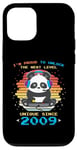 Coque pour iPhone 12/12 Pro Né en 2009 Birthday Panda Gaming Unlock The Next Level