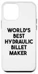 Coque pour iPhone 12 mini Meilleure machine à billettes hydraulique au monde