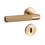 Buster + Punch - Door Lever Handle & Key Escutcheon Plate Brass - Håndtak - Massimo Buster Minale - Gull