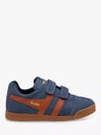 Gola Classics Kids' Harrier Suede Riptape Trainers