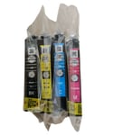 EPSON 18 DAISY MULTIPACK INKS T1801 T1802 T1803 T1804 BK/C/Y/M XP 102 205 305 BN