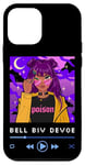 Coque pour iPhone 12 mini Années 90 Rnb Afro Brun Noir Fille Anime Manga Rose Cheveux Musique