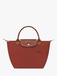 Longchamp Le Pliage Green Recycled Canvas Small Top Handle Bag