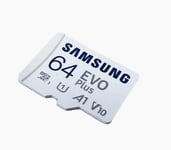 Samsung EVO Plus MB-MC64KA carte mémoire Micro SDXC 64Go jusqu'à 130Mb/s sans l'emballage (en vrac)