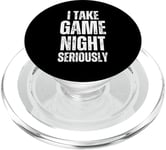 I Take Game Night Seriously Board Game Humor Shirt PopSockets PopGrip for MagSafe