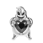 JAHN S925 Nightmare Before Christmas Charms - Authentic Sterling Silver - Compatible With Pandora Charm Bracelets (Oogie Boogie Charm)