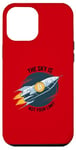 Coque pour iPhone 12 Pro Max Le ciel n'est pas votre limite Bitcoin Rocket