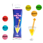 Kit 18 Pièces Stick Drink Lumineux Starlight Party Fluo Fêtes Fluorescent