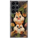 ERT Group Coque de téléphone Portable pour Samsung S23 Ultra Original et sous Licence Officielle Disney Motif Chip & Dale 002 Parfaitement adapté à la Forme du téléphone Portable, Coque en TPU