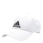 Adidas 6P Cap Cotton Chapeau Mixte Adulte, Blanc/Blanc/Noir, FR : XL (Taille Fabricant : OSFW)