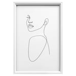 walther design Silhouette NW030W Cadre Photo, 20 x 30 cm, Blanc