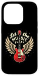 iPhone 14 Pro Let the Music Play Guitars Guitar Guitar Player Guitarist Case