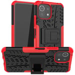 Xiaomi Mi 11 Lite 5G Heavy Duty Case Red