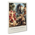 Big Box Art Attack Peter Paul Rubens Canvas Wall Art Framed Picture Print, 30 x 20 Inch (76 x 50 cm), Exhibition