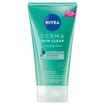 Gommage visage peaux à imperfections nivea derma skin clear 150 ml