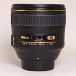 Nikon Used AF-S Nikkor 85mm f/1.4G Telephoto Prime Lens