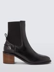 AND/OR Page Leather Heeled Casual Chelsea Boots