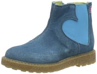 Agatha Ruiz de la Prada Fille 191960 Bottes Classiques, Bleu ((Serraje) Paprika), 25 EU