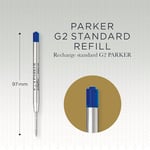 Parker ballpoint pen refill Quinkflow M blue blist 12st