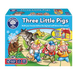 Orchard Toys Three Little Pigs Game, Fun Board Game for Children Age 3-6, Family Game Toy, Assorted Colours Lime Green