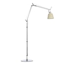 Artemide - Tolomeo Basculante Golvlampa, Skärm i Pergamentpapper - Skärmlampor - Giancarlo Fassina,Michele De Lucchi - Silver