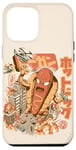 Coque pour iPhone 12 Pro Max Super Hot Dog Monster Food Japanese City Kawaii Hot Dog