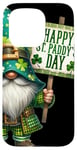 iPhone 15 Pro Happy St Paddys Day Accessories Funny St. Patricks Day Gnome Case