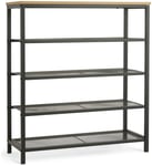 Habitat Loft Living 5 Shelf Shoe Storage Rack - Black