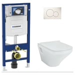 Pack Bati support Geberit et wc suspendu Duravit Durastyle rimless