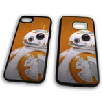 BB-8 Star Wars The Force Awakens Robot Resistance Rey Kylo Ren TPU Coque de téléphone en caoutchouc, TPU - Caoutchouc, transparent, Samsung Galaxy S20