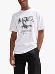 BOSS TeScorpion T-Shirt, White/Black