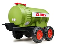 Falk - Remorque Citerne Grande capacité avec Robinet et épandeur - Claas - 30L - Dès 3 Ans - Compatible avec tracteurs et tractopelles Falk 3/7 Ans - 100% Fabriqué en France - R-943C