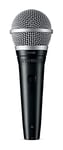 Shure PGA48 Dynamic Microphone - Handheld Mic for Vocals with Cardioid Pick-up Pattern, Discrete On/Off Switch, 3-pin XLR Connector, 15' XLR-to-XLR Cable, Stand Adapter and Zipper Pouch (PGA48-XLR-E)