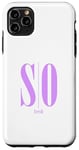 Coque pour iPhone 11 Pro Max Motif violet clair violet SO Fresh Violet