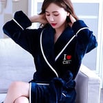 Épaissir Flanelle Femmes Peignoir Robe Chemise De Nuit Hiver Chaud Corail Polaire Vêtements De Nuit Vêtements De Nuit Impression Décontractée Fleur Homewear M S Livraison Gratuite