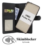 Skimblocker HMD Pulse Pro / Pulse Plus Magnet Plånboksfodral (Svart)