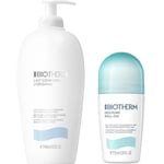 Biotherm Lait Corporel & Deo Pure Body Lotion 400 ml & Roll-On Deo 75 ml - 475 ml