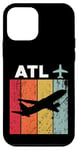 Coque pour iPhone 12 mini Aéroport ATL d'Atlanta