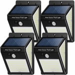 Ineasicer - Applique solaire,Lampes solaires pour extérieur avec détecteur de mouvement, ,haute qualité 100LED-1000Lumen lumière solaire extérieure