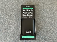 Wild Refillable Natural Deodorant - Fresh Cotton & Sea Salt 40g