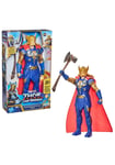 Marvel Studios’ Thor: Love and Thunder Stormbreaker Strike Thor Toy, 12-Inch-Sca