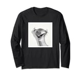 Ice Age Sid the Sloth Photo Booth Portrait Long Sleeve T-Shirt