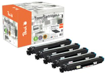 Peach-lasertoner som passar till Peach Brother DCPL 3550 CDW bläckpatron, , Cyan