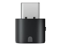 SHOKZ LOOP110 USB-C ADATPER, Dongeli, Muovi, Ruostumaton teräs, Peltipurkki, 30 g, Musta
