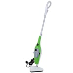 dytrading 10-In-1 Hot Steam Mop Cleaner 1300W Handheld Steamer Floor Mop Carpet Washer Wired