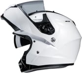 HJC, Casque Moto Modulable C91N UNI Blanc, XL